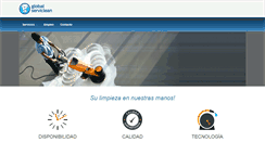 Desktop Screenshot of globalserviclean.com